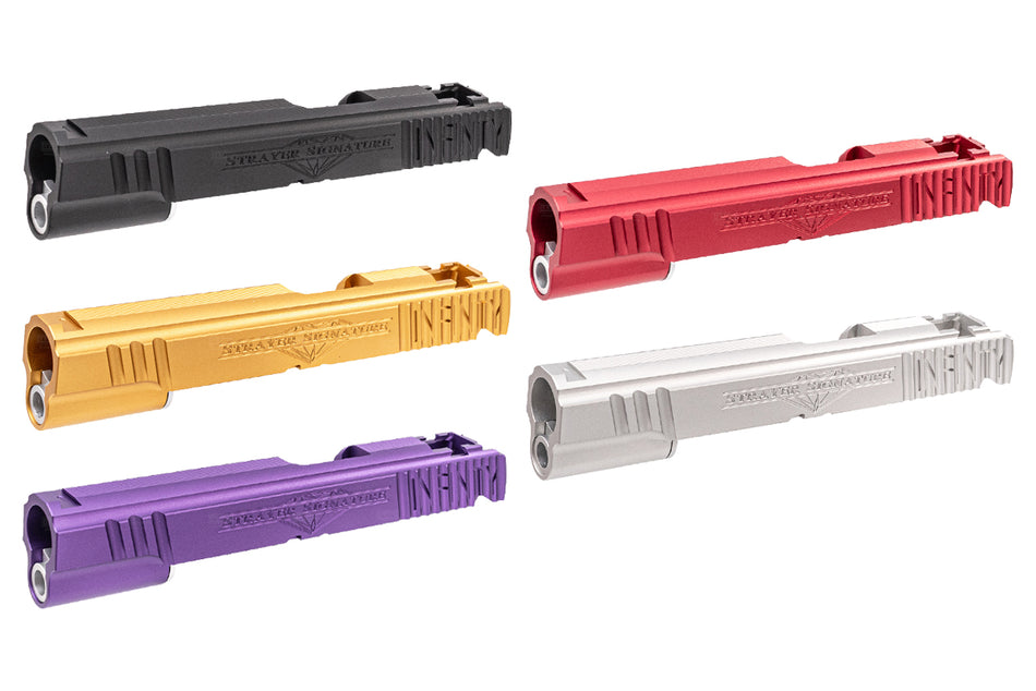 5KU INF Style Signature Slide For Marui TM Hi-Capa GBBP Series -Silver