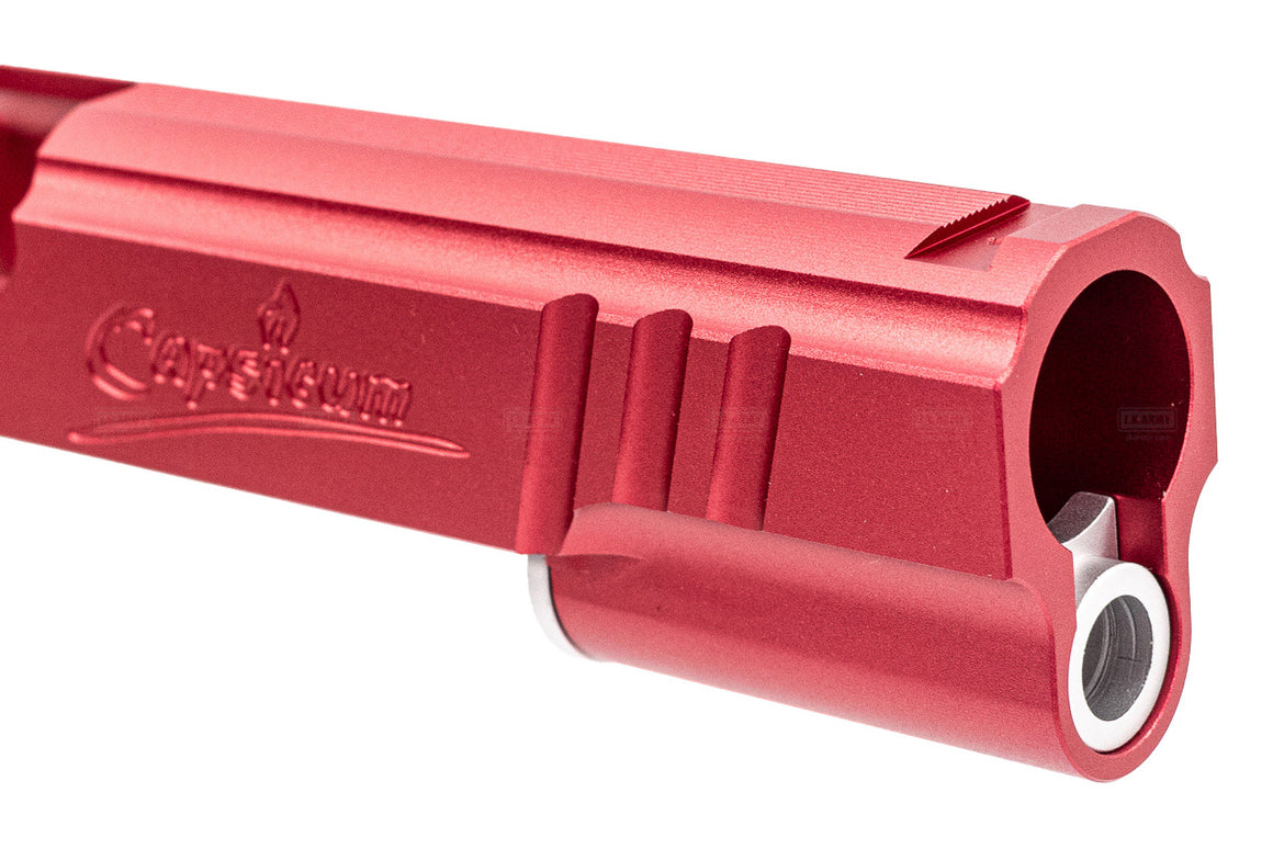 5KU INF Style Signature Slide For Marui TM Hi-Capa GBBP Series -Silver