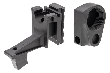 5KU Buffer Tube & M1913 20mm Rail AK to M4 Stock Adapter Assemble for Marui TM AKM GBBR