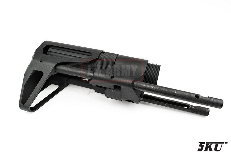 5KU PDW Stock for M4 GBBR ( Black )