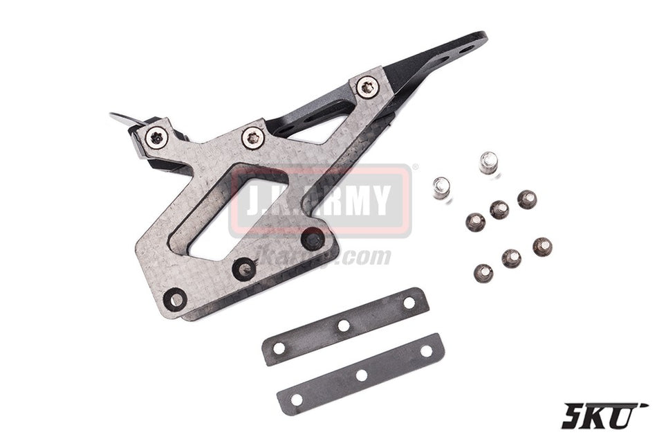 5KU C-MORE Sight Carbon Mount for Hi-Capa ( BK )