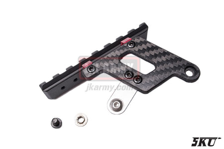 5KU Shooters Carbon Mount Base ( Red )
