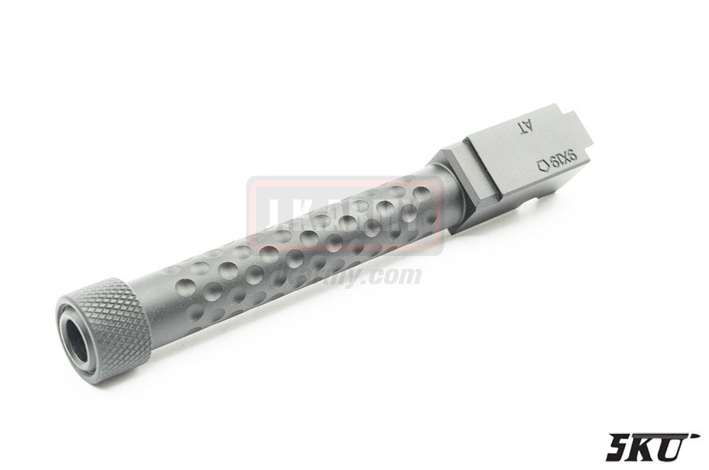 5KU TM 17 Outer Barrel ( BK ) ( Dot / Threaded 14mm CCW ) ( Model 17 )