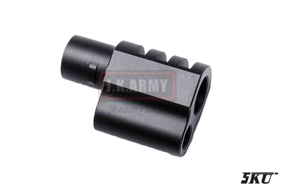 5KU Compensator for Marui M1911 Airsoft Pistol ( Type 1 ) ( BK )