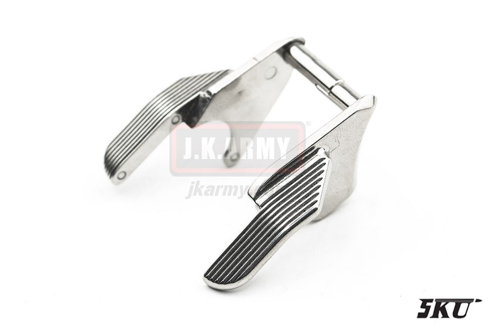 5KU Stainless Thumb Safety Ambi For TM Hi-Capa ( SV )