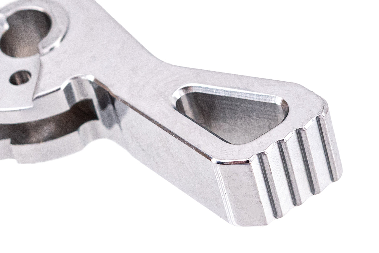 5KU Stainless Steel Type 2 Hammer Set For KJ Works ASG CZ Shadow 2 GBBP Series -Silver