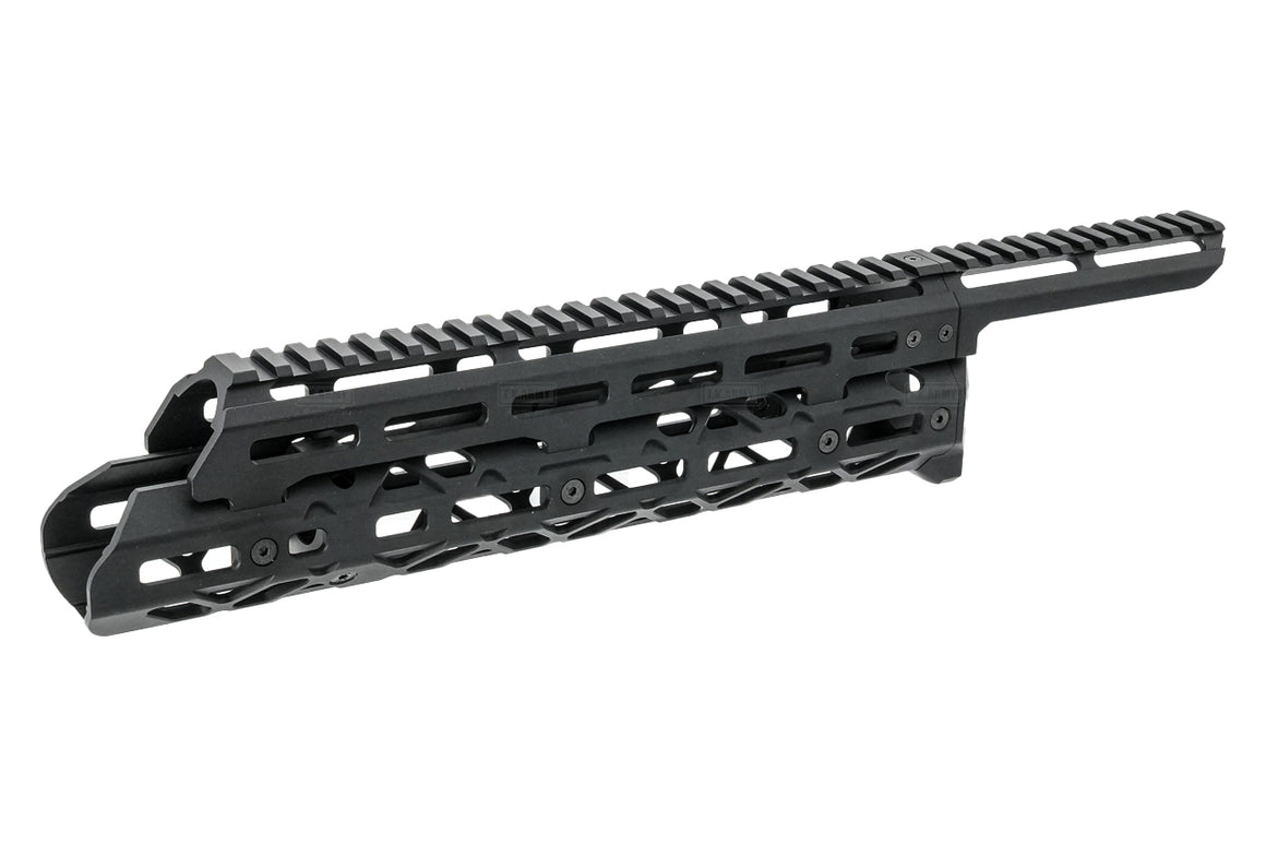 5KU CNC Aluminum Long M-LOK Handguard For Marui TM SAIGA 12K GBB