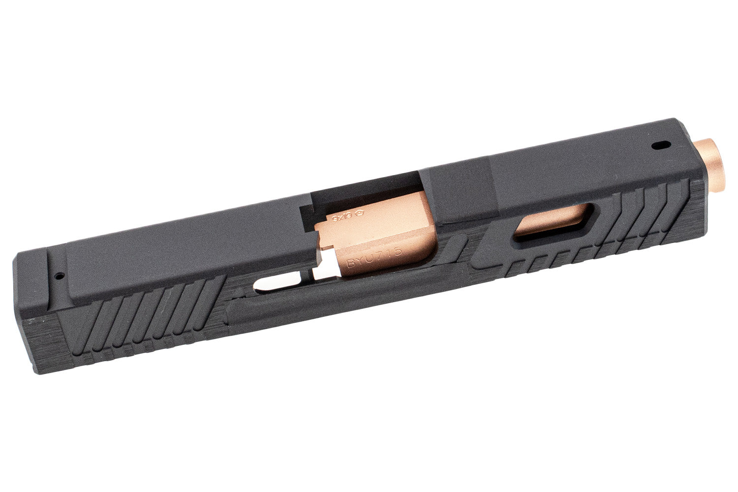 5KU 19 TT Style Slide For Marui TM G Model 19 Gen3 GBBP ( Black )
