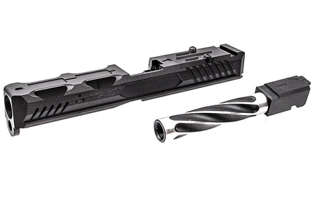 5KU JI 095 RMR Slide For Marui TM / WE G Model 17 Gen3 GBBP ( Black )