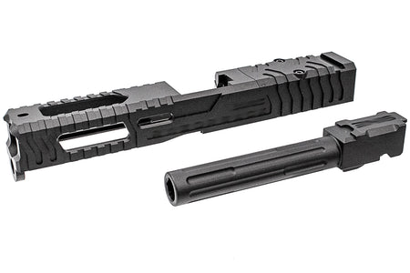 5KU Lan R Style RMR Slide For Marui TM / WE G Model 17 Gen3 GBBP ( Black )