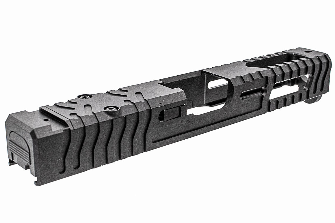5KU Lan R Style RMR Slide For Marui TM / WE G Model 17 Gen3 GBBP ( Black )