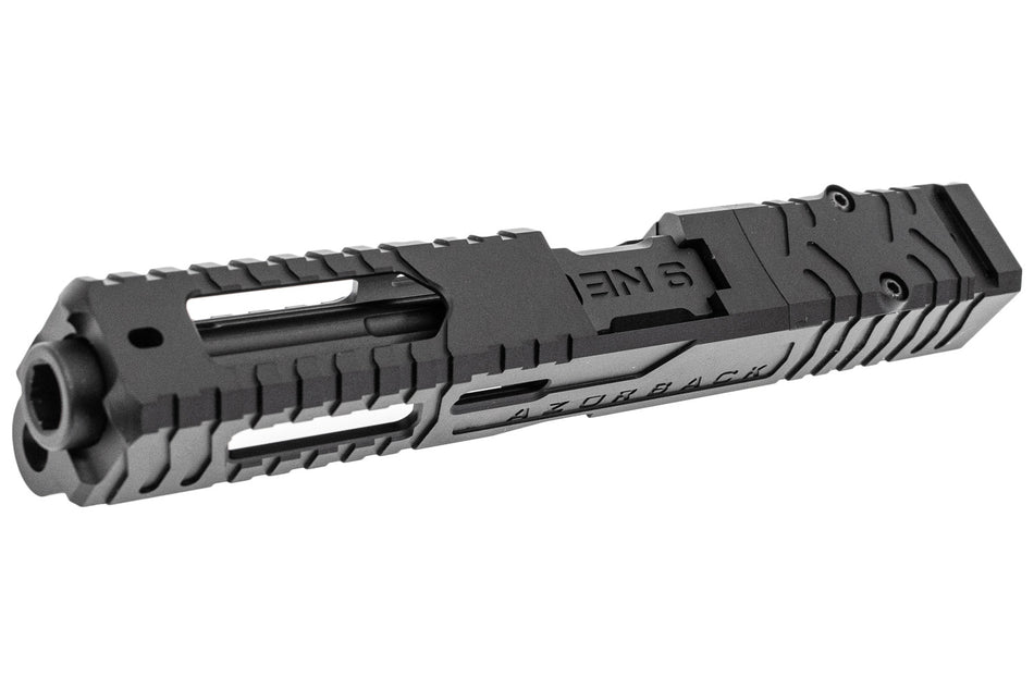 5KU Lan R Style RMR Slide For Marui TM / WE G Model 17 Gen3 GBBP ( Black )