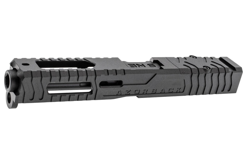 5KU Lan R Style RMR Slide For Marui TM / WE G Model 17 Gen3 GBBP ( Black )