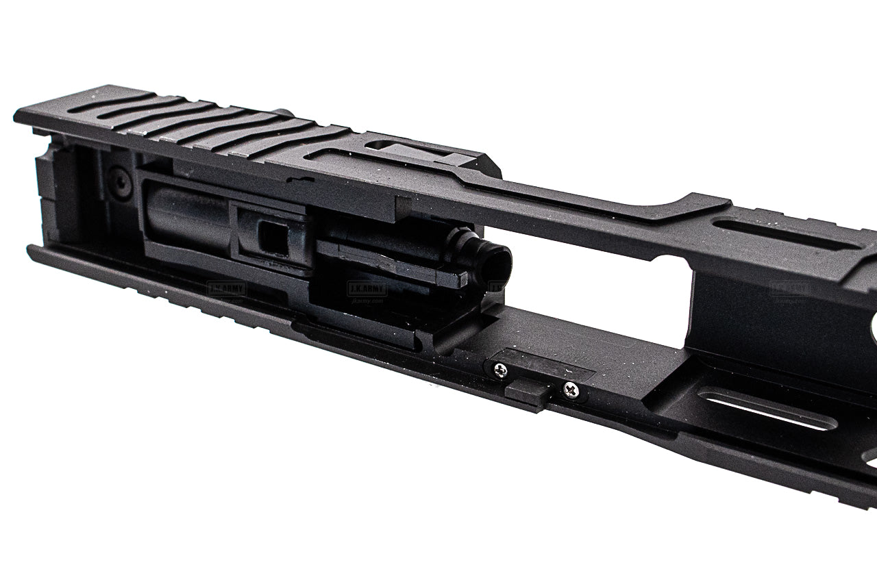 5KU Lan R Style RMR Slide For Marui TM / WE G Model 17 Gen3 GBBP ( Black )