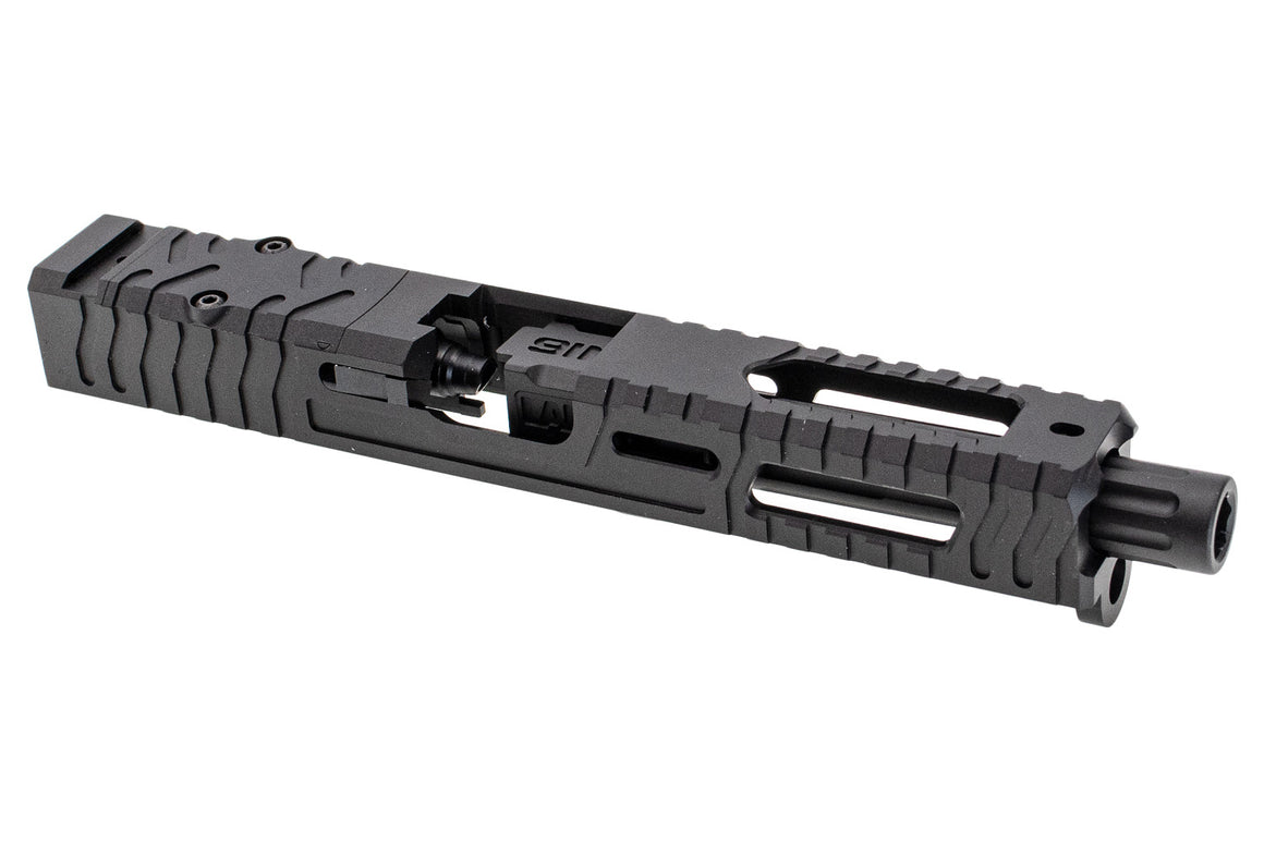 5KU Lan R Style RMR Slide For Marui TM / WE G Model 17 Gen3 GBBP ( Black )
