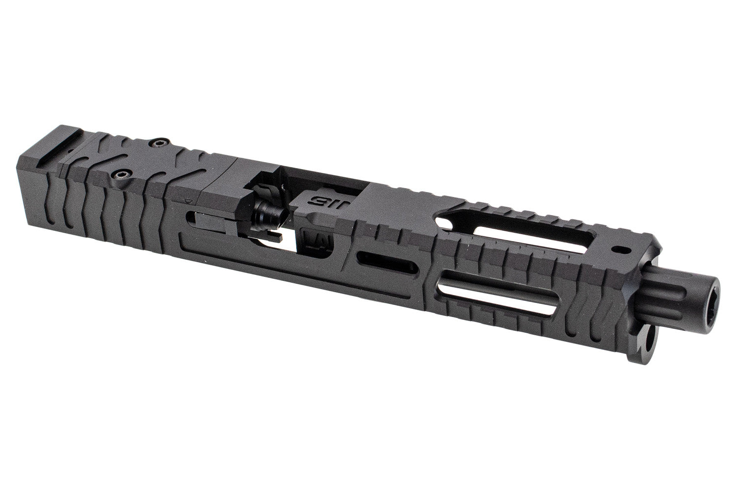 5KU Lan R Style RMR Slide For Marui TM / WE G Model 17 Gen3 GBBP ( Black )