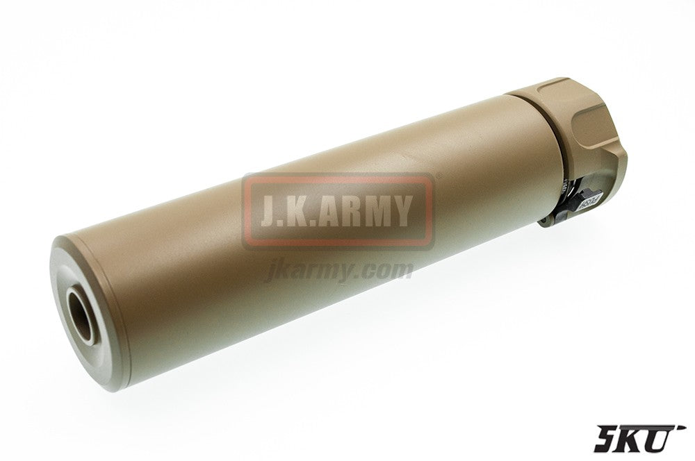 5KU SOCOM556-RC Dummy Barrel Extension -14mm ( Tan )
