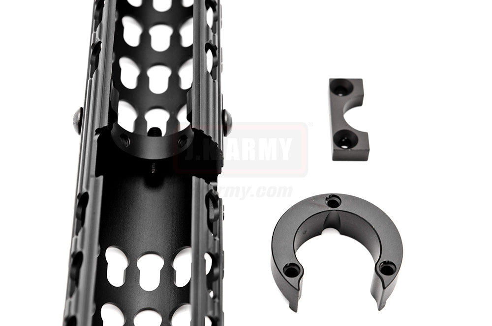 5KU VS-24 AK Keymod Long Rail Handguard ( BK )