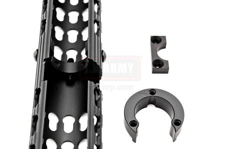 5KU VS-24 AK Keymod Long Rail Handguard ( BK )