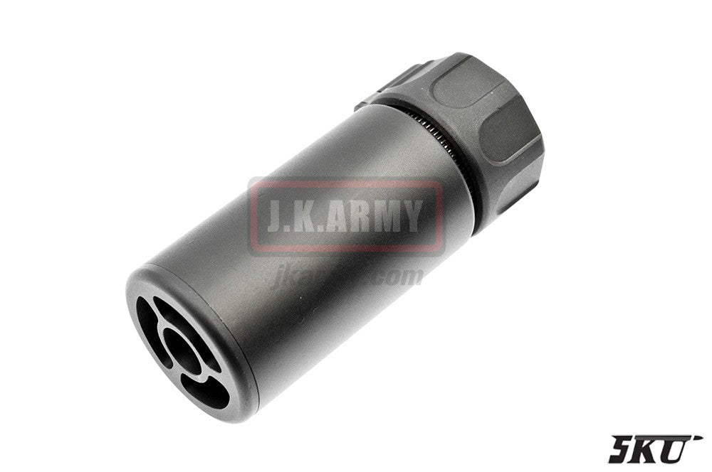 5KU Warden Blast Diffuser with 4P Flash Hider -14mm CCW ( BK )