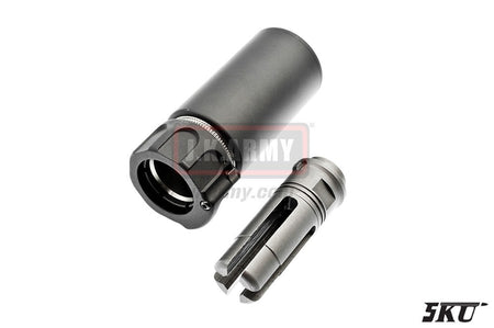 5KU Warden Blast Diffuser with 4P Flash Hider -14mm CCW Version 2 ( BK )