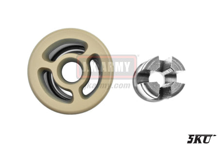 5KU Warden Blast Diffuser with 4P Flash Hider -14mm CCW ( Tan ) ( V2 )