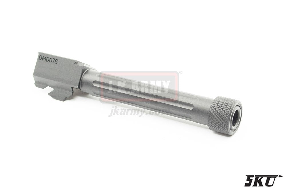 5KU TM G17 Outer Barrel ( BK ) ( Fluted / Threaded )