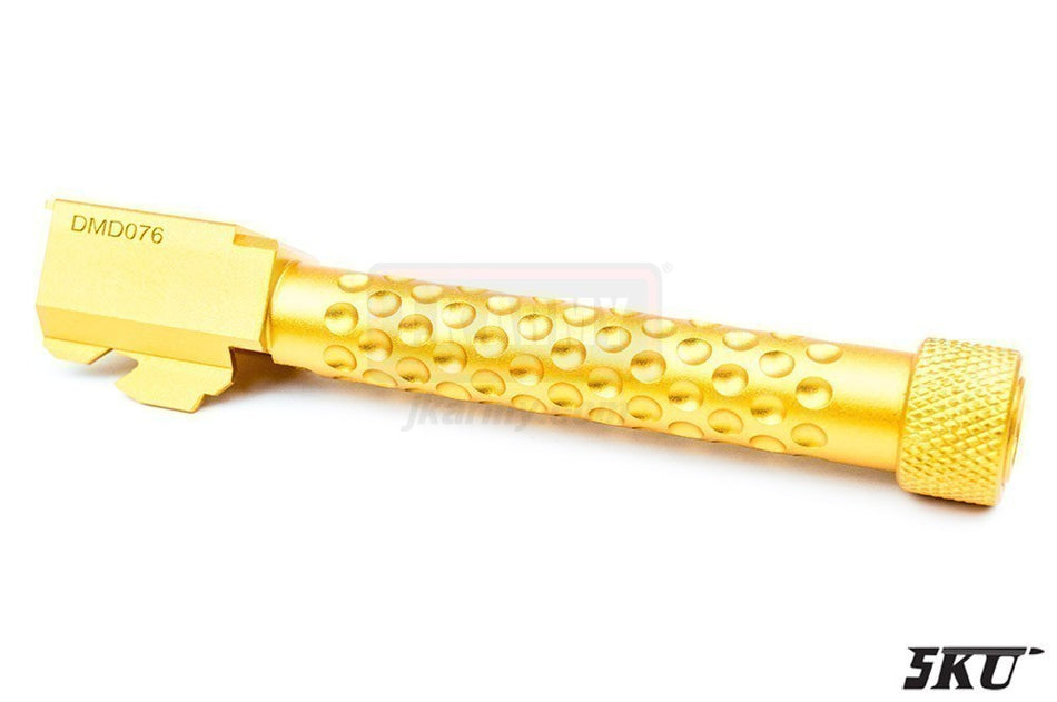 5KU TM 17 Outer Barrel ( Gold ) ( Dot / Threaded 14mm CCW ) ( Model 17 )