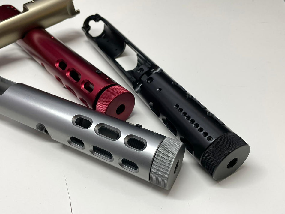 RGW CNC AAP01 Upper Slide for AAP01 GBBP ( AAP-01 )-Type C , Dot Cut-Black