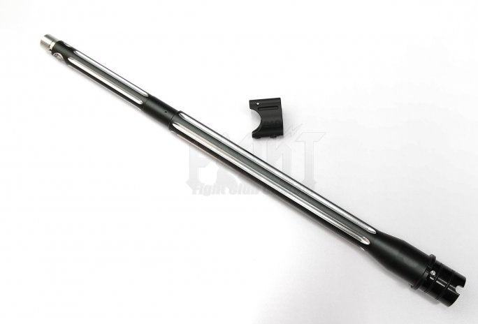B*D style Ultramatch 14.5" outer barrel kit forTM GBB w/ Proprietary Dummy Gas Block Combo (Black/Silver).625"Version