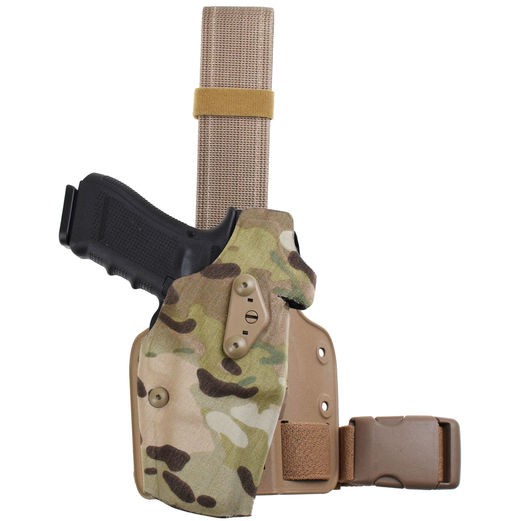 Safariland Model 6354DO ALS Optic Tactical Holster for Red Dot Optic ( Type: Glock 34 w/ X300U & Dr.Sight CDR )-MC-2