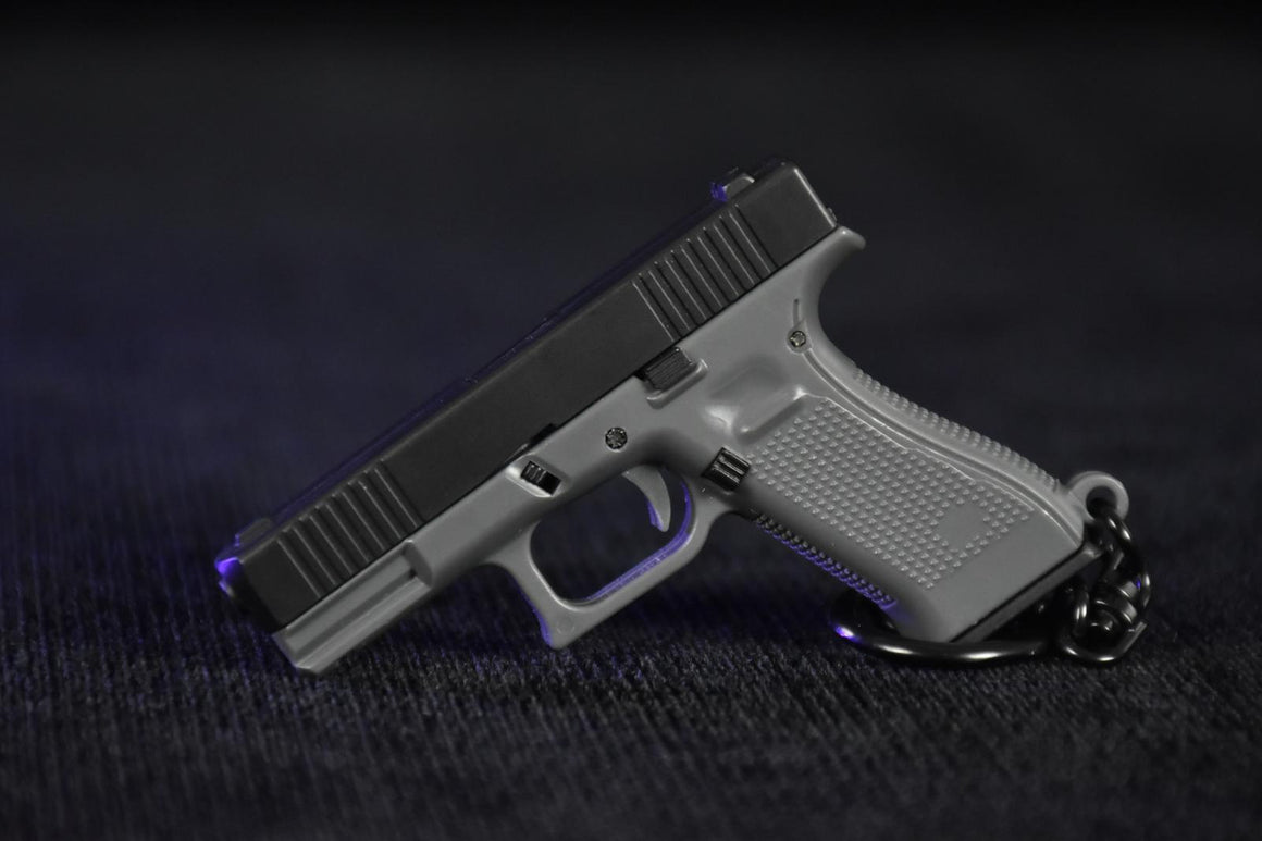 G19X / G45 Dummy ABS Keychain-G45 Style-Black