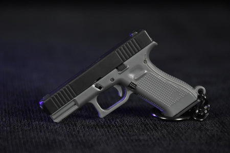 G19X / G45 Dummy ABS Keychain-G45 Style-Black