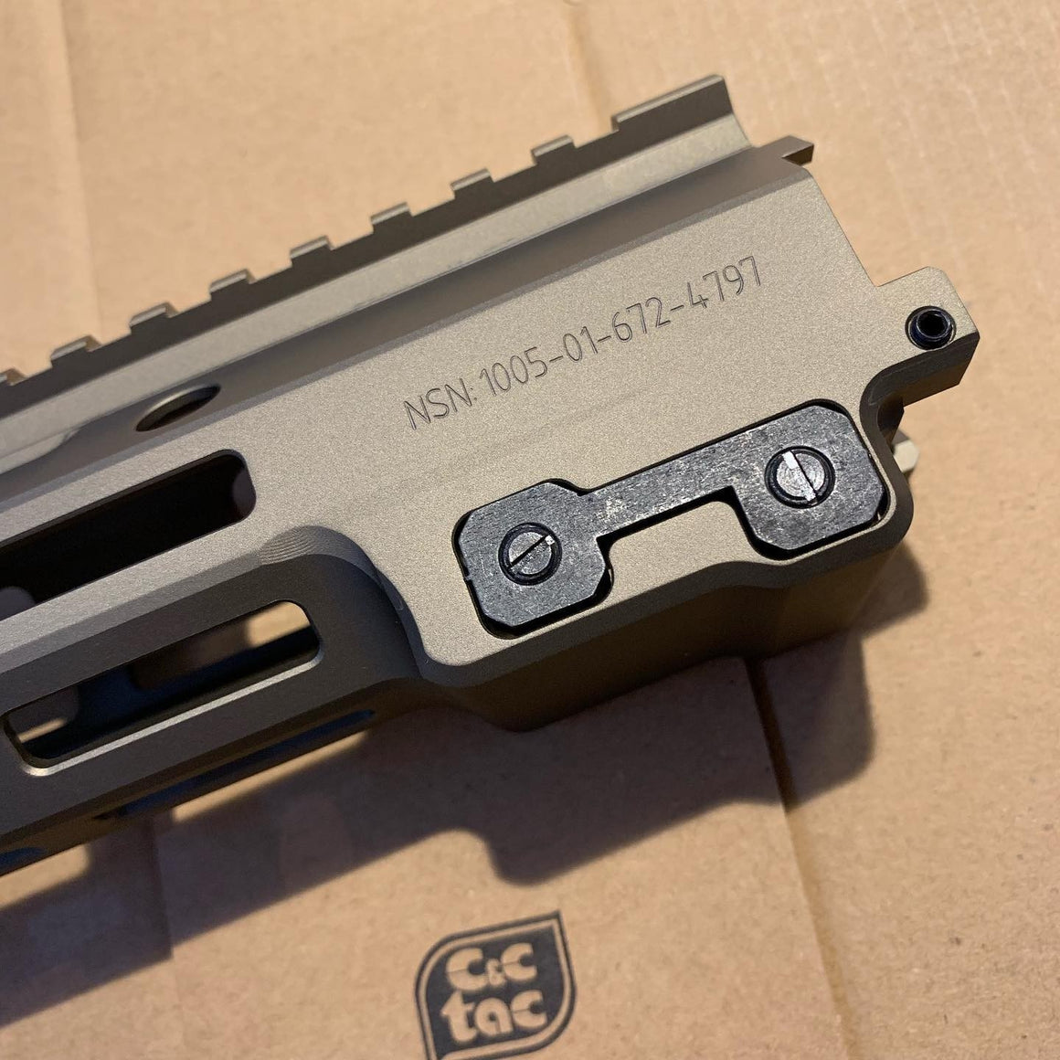 C&C Tac MK16 M-LOK 13.5 Rail Airsoft Ver. SOPMOD Block III ( NSN-Style Ver. ) ( DDC ) ( Limited Edition ) ( URGI Style )
