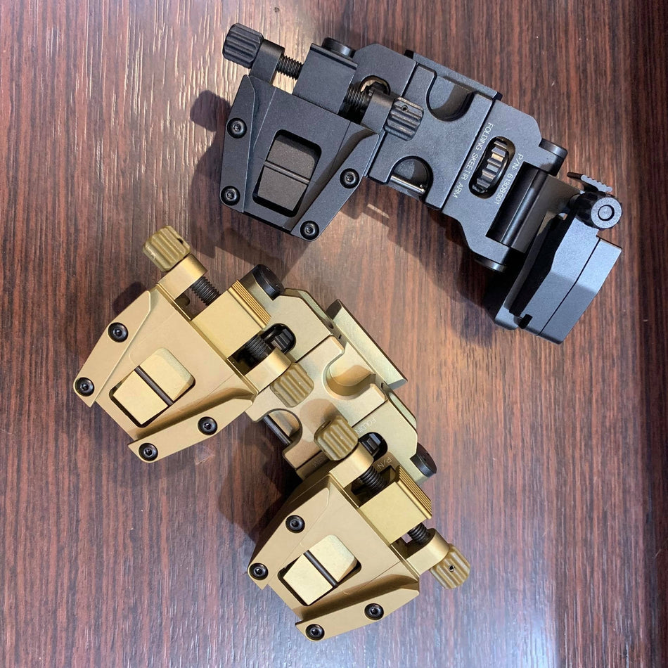 MF Binocular Bridge Twin PVS 14 NVG Mount ( Aluminum Ver. )-Silver