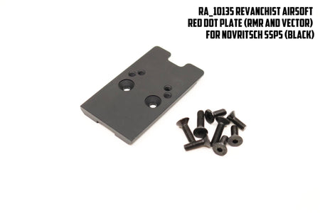 Revanchist Red Dot Sight Plate For Novritsch SSP5 GBBP  ( RMR & Vector Type )-Silver