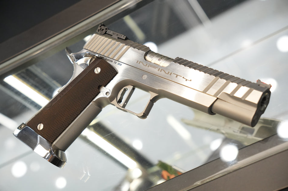 FPR INF Performance Retro 1911 GBB Pistol Airsoft ( CNC Stainless Steel )