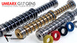 COW G17 Gen5 SS Stainless Steel Guide Rod Set for Umarex / VFC G17 Gen5 GBB Pistol-Silver