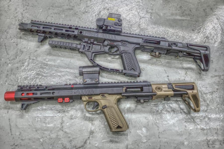 C&C Tac AI 01 V3 Rifle Kit for AAP01 / AAP01C GBBP ( Action Army AAP-01 / AAP-01C ) ( Version 3 Compatible AEG M4 AR Stock / M1913 20mm Picatinny Rail Stock )