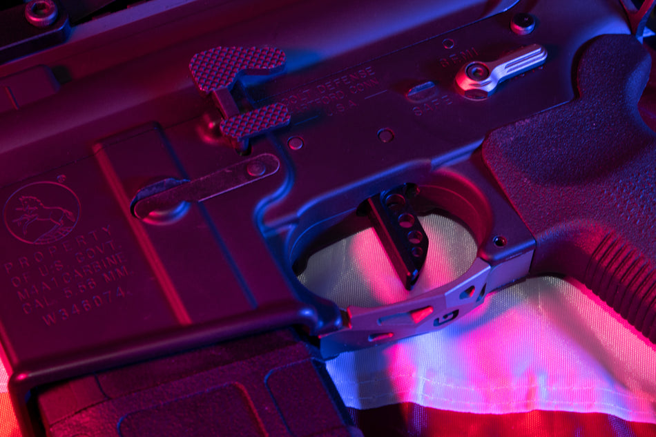 Revanchist Flat Trigger Type A For Marui TM M4 MWS GBBR