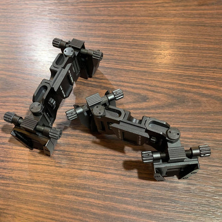 MF Binocular Bridge Twin PVS 14 NVG Mount ( Aluminum Ver. )-Silver