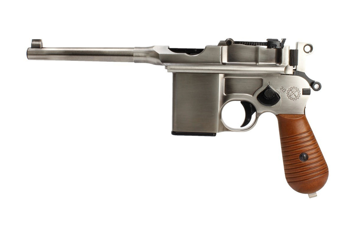 WE M712 GBB Pistol Airsoft ( Silver )