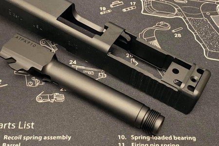 Bomber CNC Full Steel Ver. Model 19 MOS Slide Kit for Umarex / VFC G19 Gen4 GBB Series Limited ( SOCOM - MK27 Mod 2 )