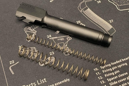 Bomber CNC Full Steel Ver. Model 19 MOS Slide Kit for Umarex / VFC G19 Gen4 GBB Series Limited ( SOCOM - MK27 Mod 2 )