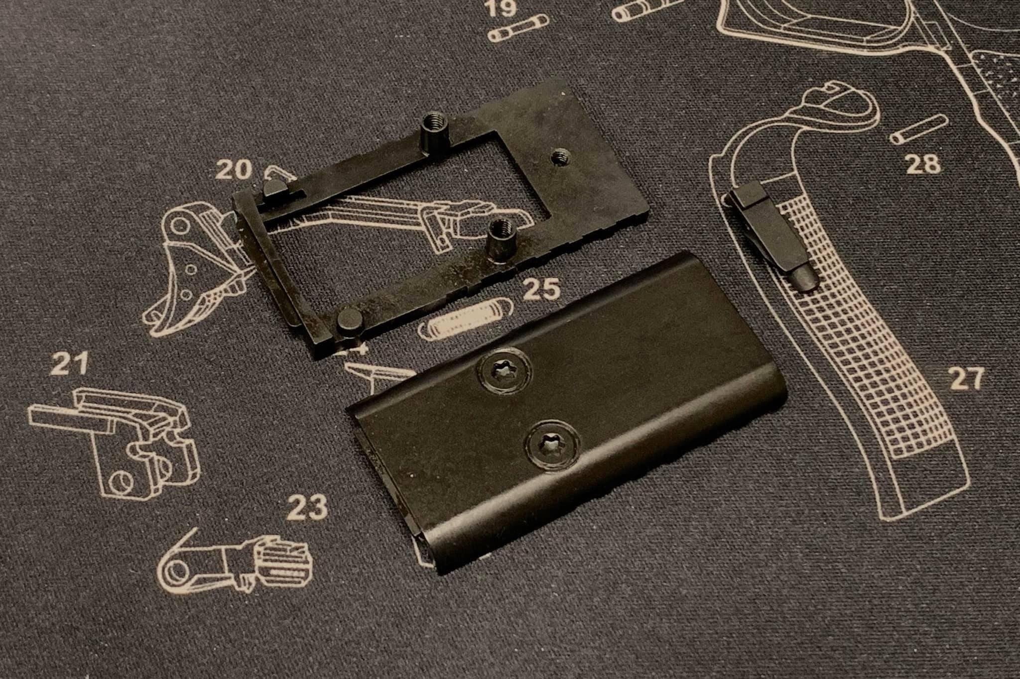 Bomber CNC Full Steel Ver. Model 19 MOS Slide Kit for Umarex / VFC G19 Gen4 GBB Series Limited ( SOCOM - MK27 Mod 2 )