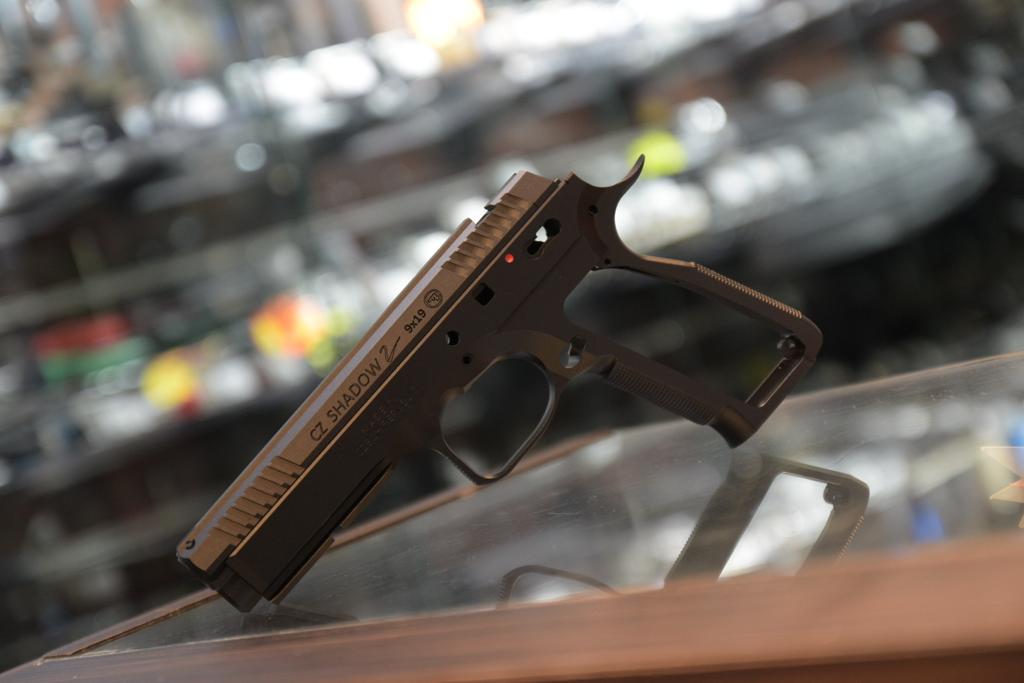 CL Project ASG Licensed CNC 7075 Aluminum KJ Shadow 2 Slide ( Silver )