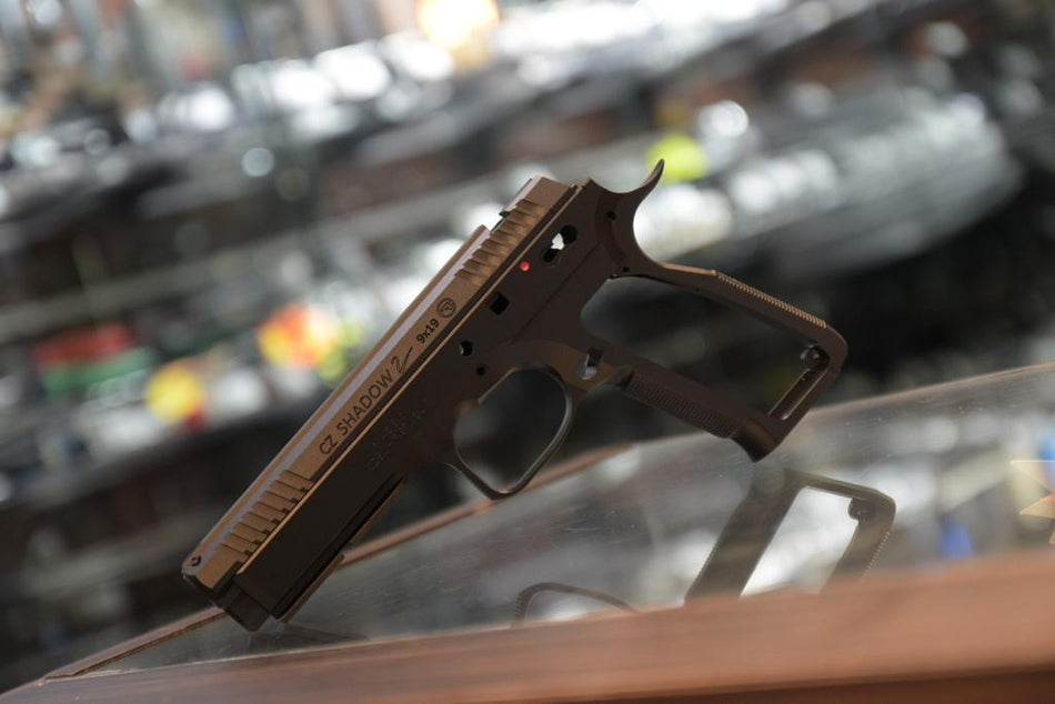 CL Project ASG Licensed CNC 7075 Aluminum KJ Shadow 2 Slide ( Silver )