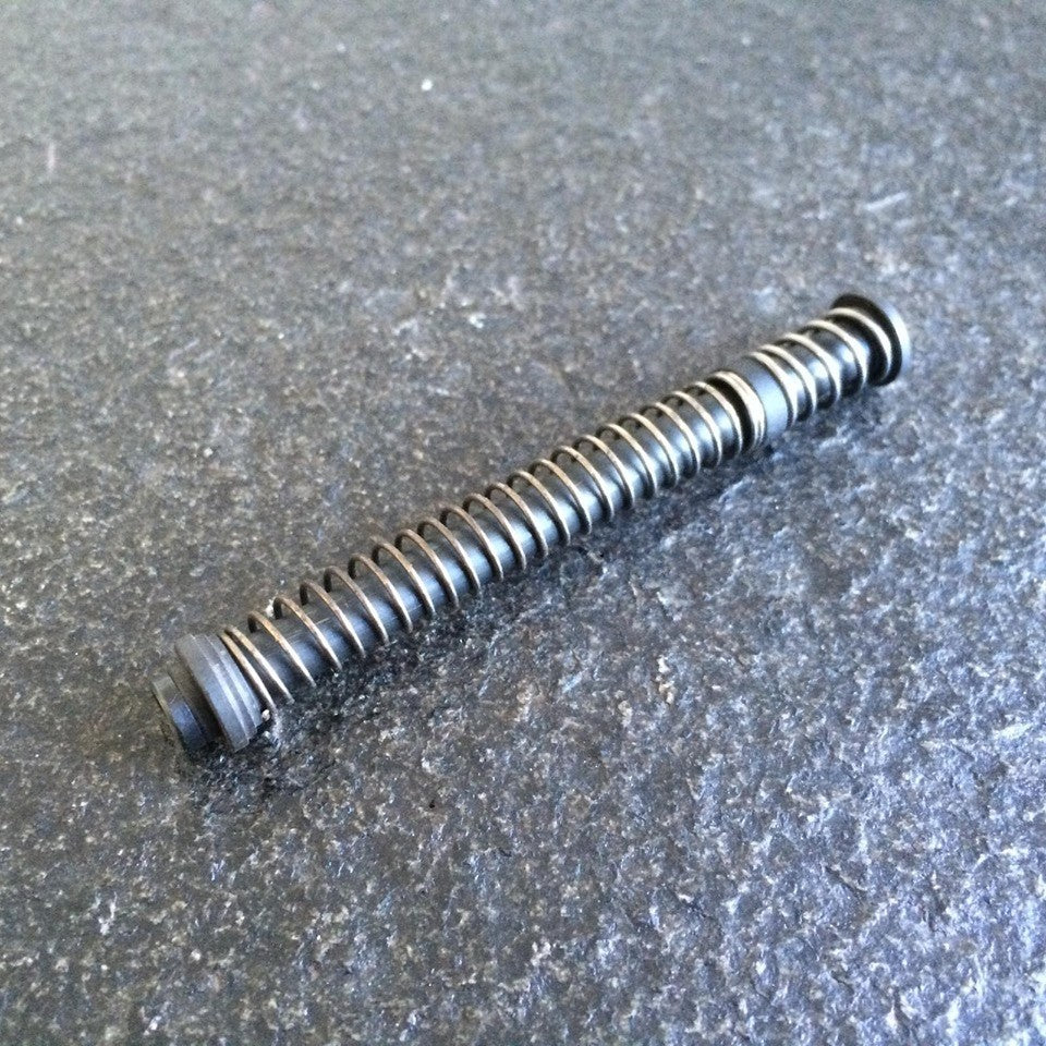 C&C Tac S Style Steel QDQ Duel-Rate Recoil Spring Guide Rod Kit for TM G17 ( 80%/150% ) ( Black )