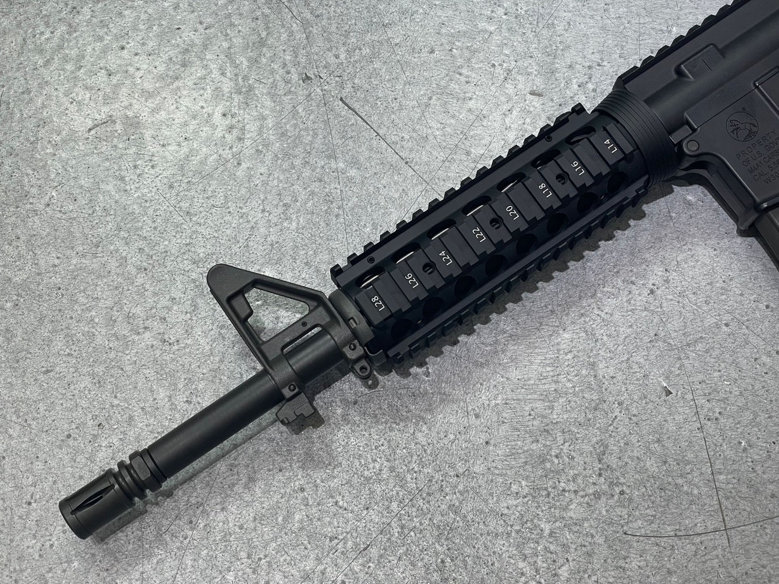 GHK COLT Licensed M4 RAS GBB 12.5 inch V2 2019 ( Black )