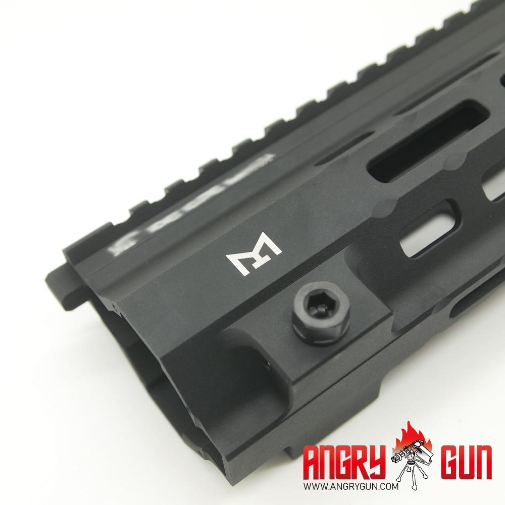 Angry Gun Type M 416 M-LOK Handguard Rail System for UMAREX / VFC HK416 Ver. or Marui TM 416 NGRS Ver. ( 9" / 13.5" )-Tokyo Marui NGRS-9 inch